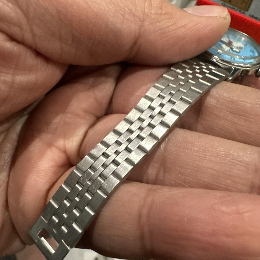 Working 1958 United Feature Syndicate Peanut Watch Manual Wind 24mm Fit 6.5 Rare - Picture 4 of 11